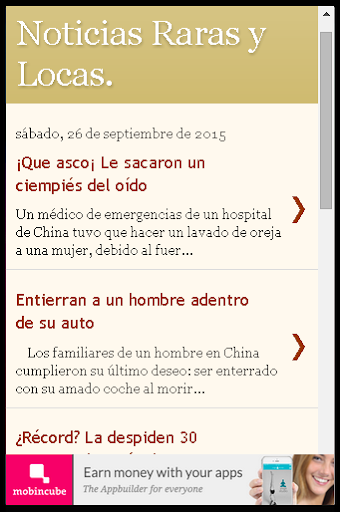 Noticias Raras y Locas.