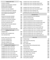 Konaseema Ruchulu menu 3