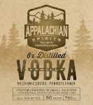 Appalachian Vanilla Vodka