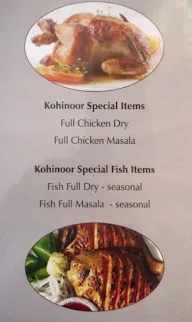 New Kohinoor Hotel menu 4