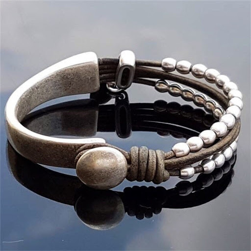 Title 3, Double-layer stitching bracelet minimalist bead...