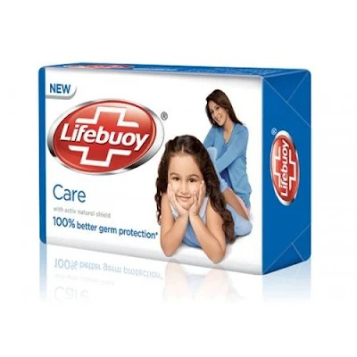 Lifebuoy Soap Bar - Care, Germ Protection - 125 gm