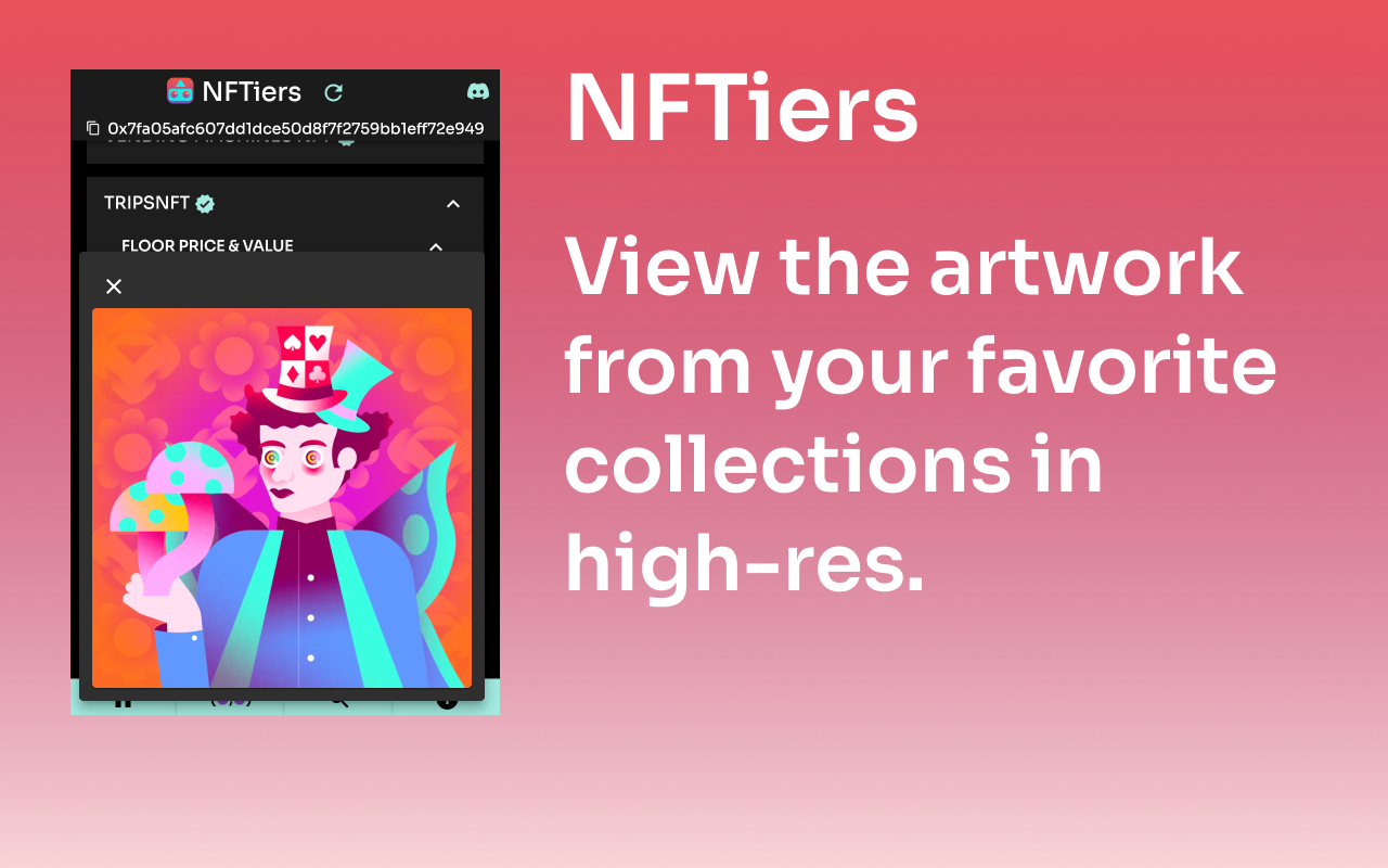 NFTier Chrome Extension Preview image 5