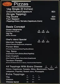 The chef's island menu 3