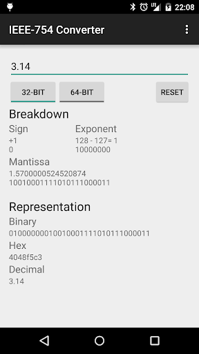 IEEE-754 Converter