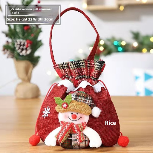 Cloth Sack Snowman Style