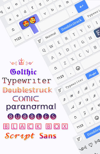 Screenshot Fonts Aa - Keyboard Fonts Art