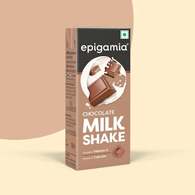 Epigamia Milkshake Vanilla - 180 ml