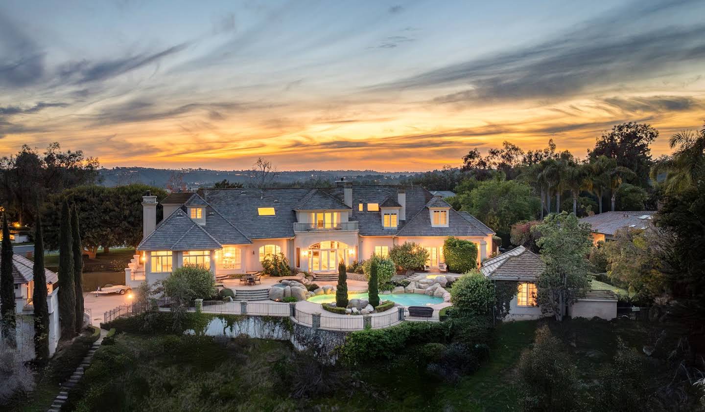 House with pool and terrace Rancho Santa Fe