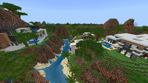 Millionaire Mansions in Minecraft