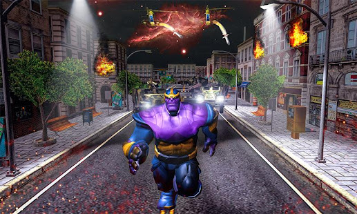 Super Rakasa Thanos Pertempuran - Kota Permainan 1.2 APK + Mod (Uang yang tidak terbatas) untuk android