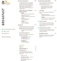 8Th Day Cafe & Bakery menu 1