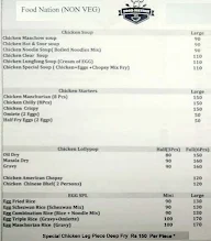 Foodnation Chinese And Fast Food menu 1