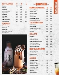 Barista Coffee menu 3