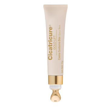 Crema Facial Cicatricure Contorno De Ojos Y Boca Antiarrugas Antiedad Gold Lift x 15 gr  