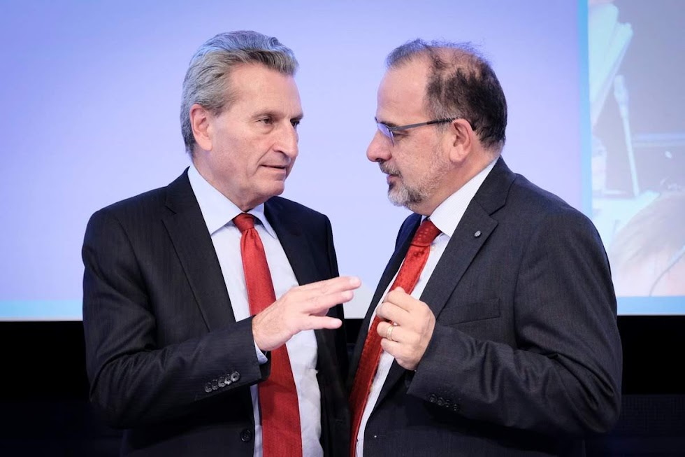 Oettinger e  Jahier - photo credit: CESE