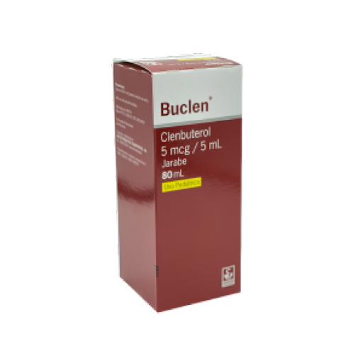 Clenbuterol Buclen 5Mcg/5Ml 80Ml Siegfried Jarabe Pediátrico