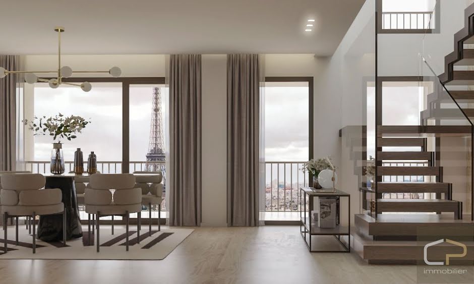 Vente appartement 4 pièces 103 m² à Paris 15ème (75015), 4 300 000 €