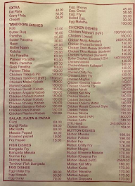 Hotel Sai Shri menu 4