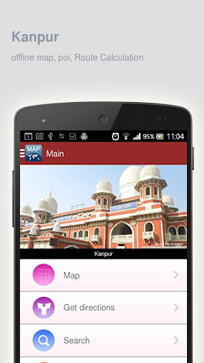 Kanpur Map offline