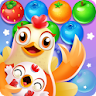 Chicken pop - Fruit bubble icon