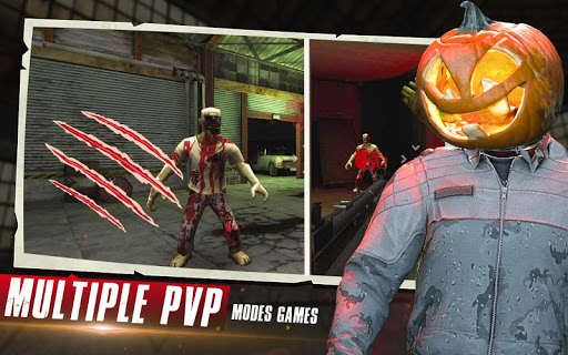 Télécharger Zombies Halloween Survival 2019 : New Zombie Games APK MOD (Astuce) screenshots 3