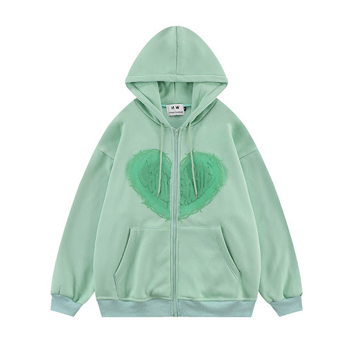Title 1, Mens Unisex Love Foam Print Hoodie, offering s...