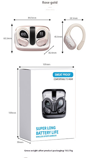 Title 8, Stereo Noise Reduction Sports Waterproof Ear Ha...