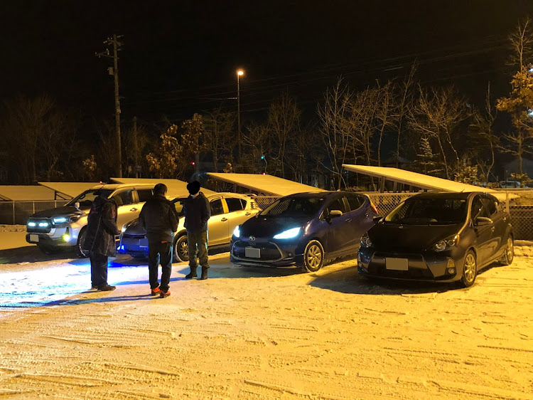 アクアの北海道・千歳・苫小牧・飛行機・雪に関するカスタム事例の投稿画像9枚目
