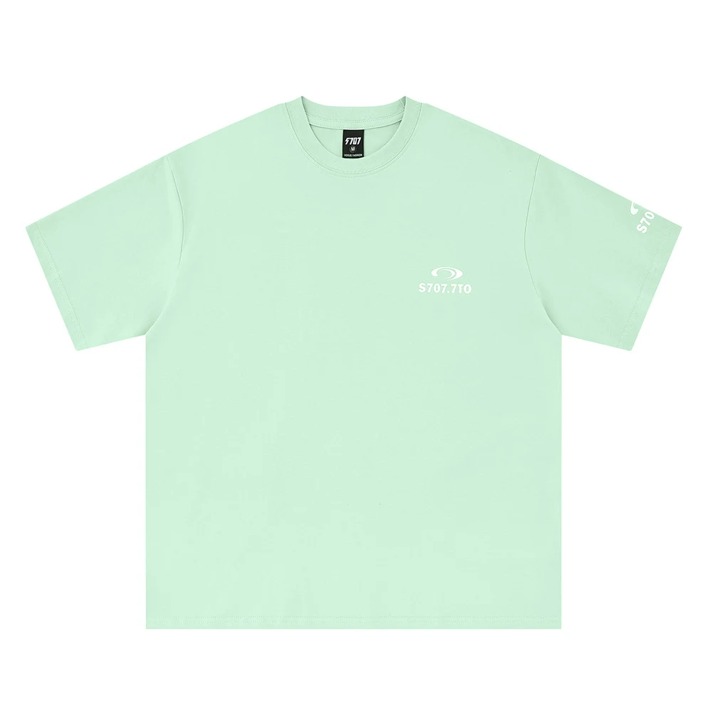 Title 6, Camiseta masculina de manga curta com letras si...