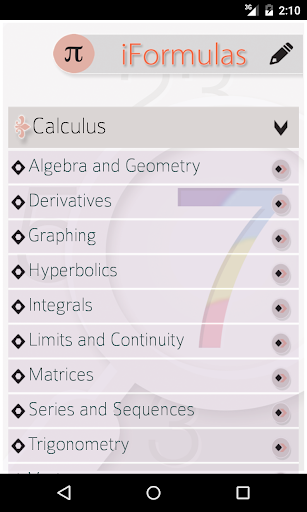 Mathematics Formula