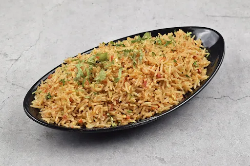 Veg. Schezwan Fried Rice (Not Available In Jain)