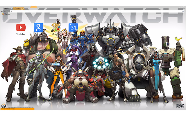 Overwatch Wallpaper 1920x1080 chrome extension