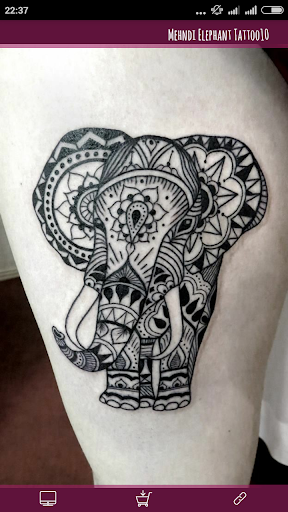 免費下載娛樂APP|Mehndi Elephant Tattoo app開箱文|APP開箱王