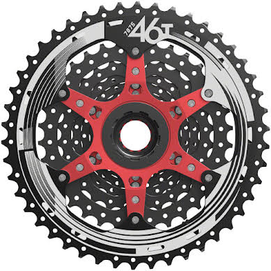 Sun Race MX9X Cassette - 11-Speed, 10-46t, Black Chrome, For XD Driver alternate image 0