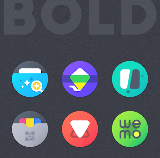 BOLD - ICON PACK Screenshot