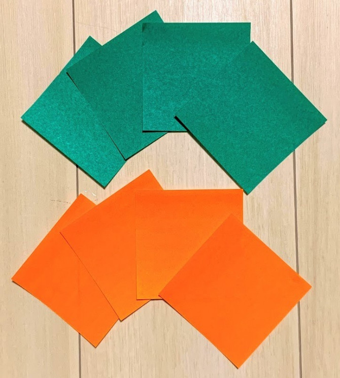折り紙 折り紙8枚で作る 本物そっくりな 手裏剣 の折り方 Trill トリル
