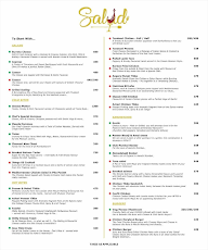 Salud gastropub menu 1