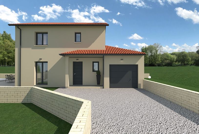  Vente Terrain + Maison - Terrain : 536m² - Maison : 103m² à Loyettes (01360) 