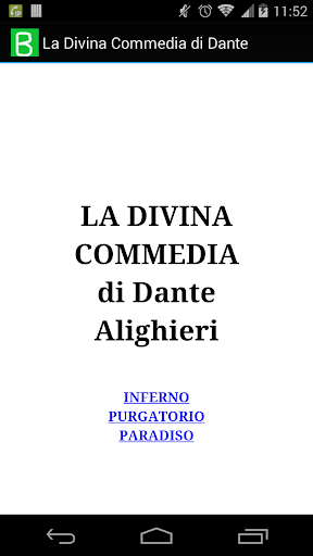 La Divina Commedia di Dante