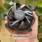 Quạt Tản Nhiệt Cpu, Fan Cpu, Fan Box Intel Thế Hệ 10, 11, 12 Zin Lõi Đồng Kèm Sẵn Keo Tản Nhiệt