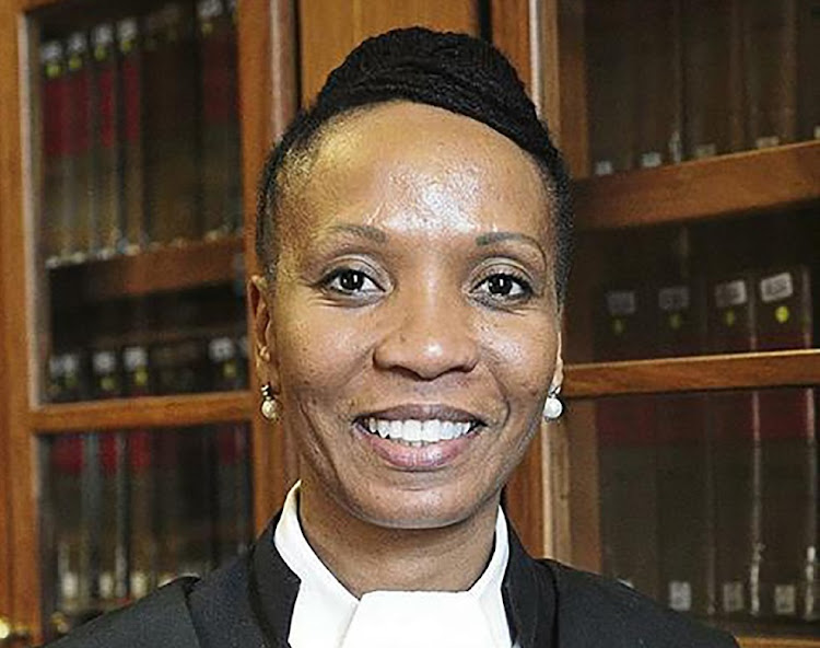 Justice Mahube Molemela. Picture: SUPPLIED