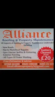 Alliance Roofing & Property Logo