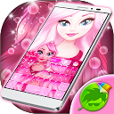 Baixar aplicação Cute Girl Keyboard Instalar Mais recente APK Downloader