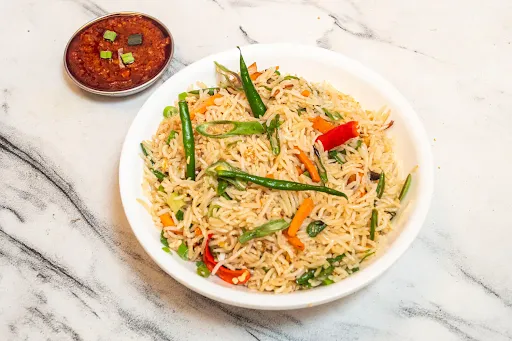 Veg Mirchi Fried Rice