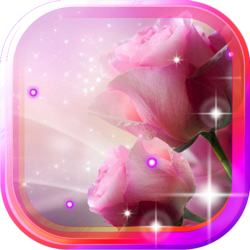 Roses Pink live wallpaper 個人化 App LOGO-APP開箱王