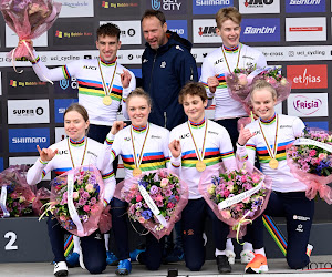 Fem van Empel pakt de wereldtitel in de mixed relay: "Mooi met zo'n jong team"