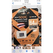 Thẻ Nhớ Mixie 64G Chính Hãng Micro Sd 64Gb Mixie Bảo Hành 3 Năm Dùng Cho Camera, Máy Ảnh.