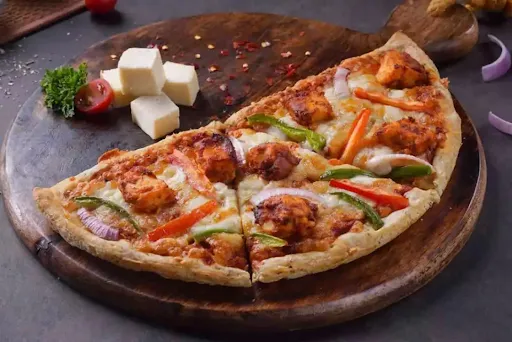 Double Paneer Chipotle Cheese Semizza (Half Pizza)