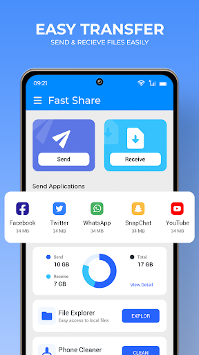 Screenshot Fast Share Transfer, Share All